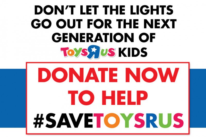 Isaac Larian and investors create a GoFundMe campaign to #SaveToysRUs: ow.ly/N6CO30j62Ew #ToysRUs