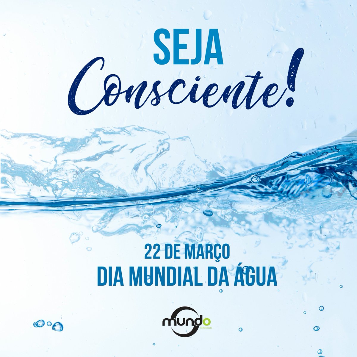 AgenciaMundoCM's tweet photo. 22 de Março - Dia Mundial da Água
#diamundialdaágua #agênciamundo https://t.co/ASxurebmP1