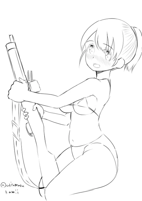 #艦これ版深夜の真剣お絵描き60分一本勝負
#艦これ版真剣お絵描き60分一本勝負_20180322
3/22 イントレピッド
イントレピッドの薄い本が沢山出るビーム!!!
びーびびびっびーーー! 