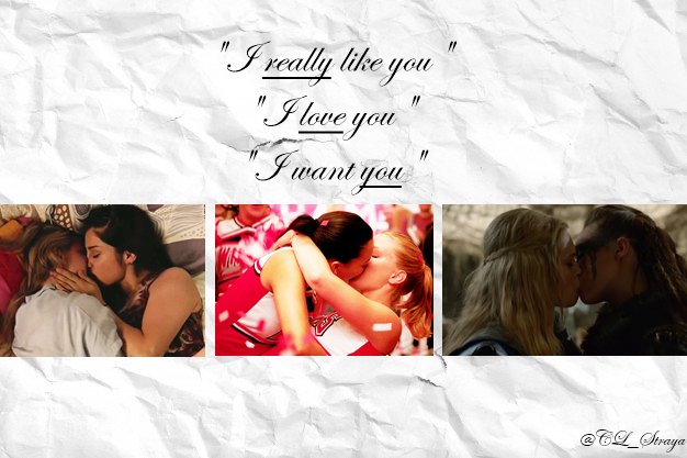 CL_Straya's tweet photo. Just made this little f/f ship edit and/or wallpaper. If you like it you can certainly use! Just wanted to share my love for my favourite three f/f ships. #Clexa #Reamy #Brittana https://t.co/FBYJO2DGik