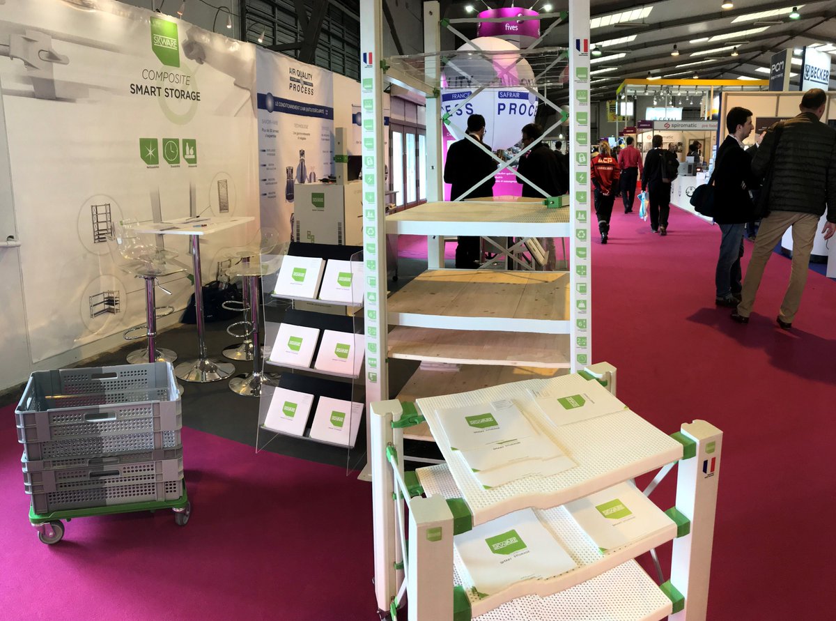 La team SKWARE® vous remercie ! #CFIA2018 #IAA #process