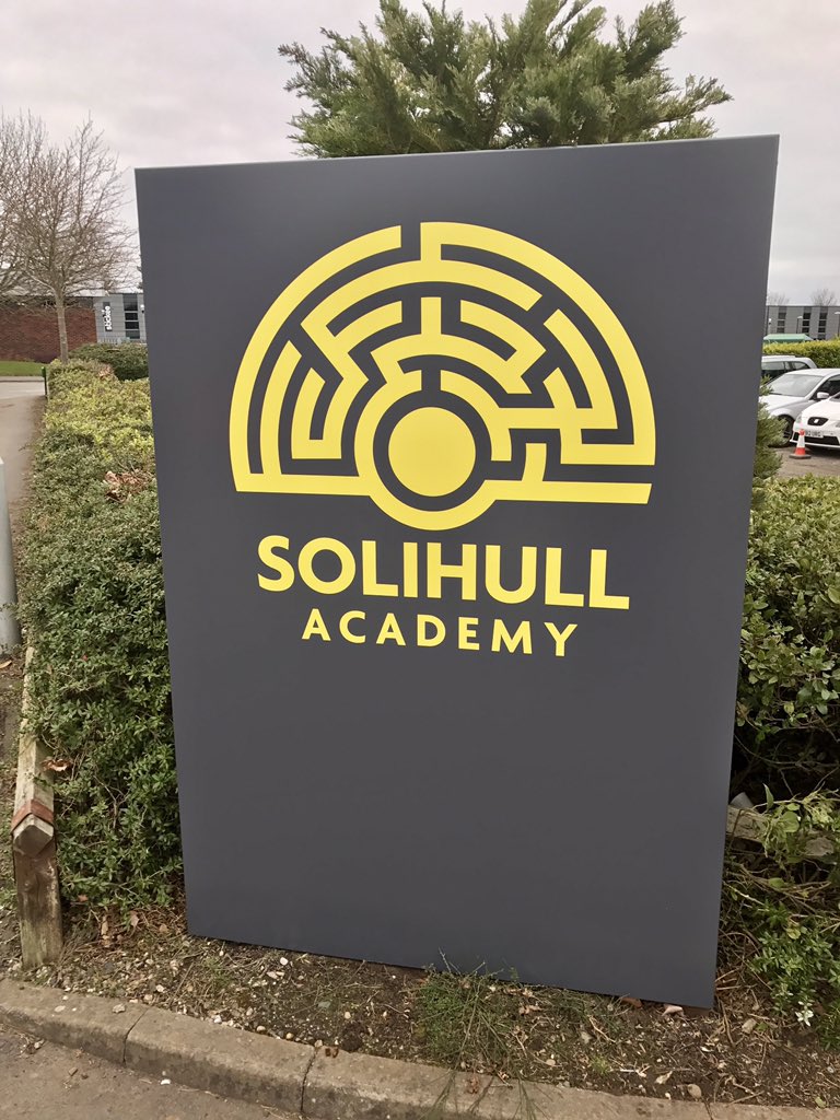 SolihullAP's tweet photo. Our signs are finally up on site! https://t.co/TIcJXdbflm