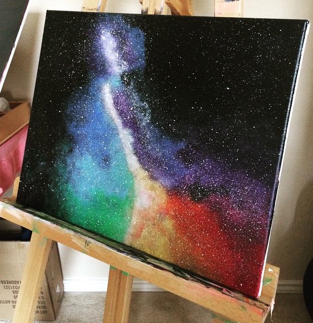 ProjectVivid's tweet photo. "Rainbow Galaxy" Acrylic painting that I made for my son's Sensory Room 😀🎨 https://t.co/GJD2XEQqtJ #art #arthelps #AutismAwareness #autismacceptance #vividproject https://t.co/EkhMm7U96l