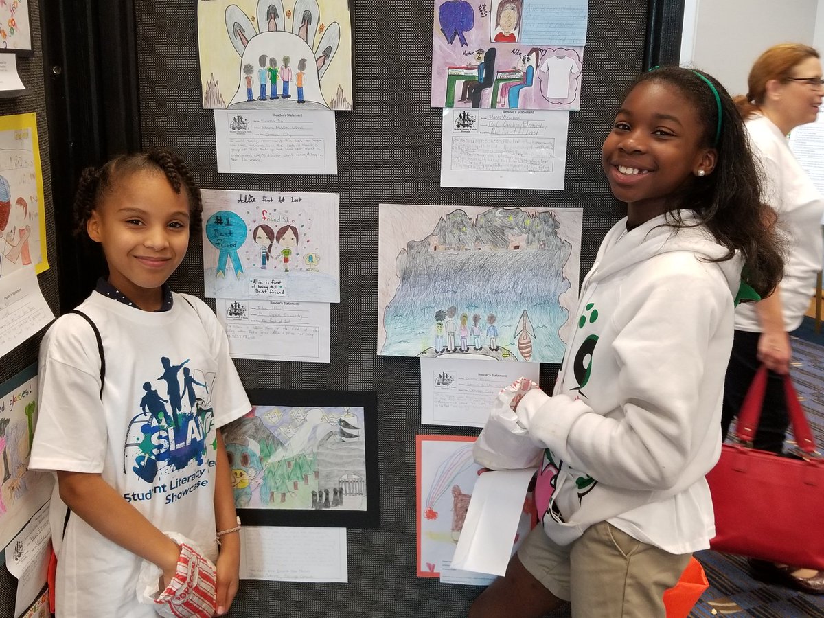 HCPSGraham's tweet photo. BC Graham's SLAM team had a great time Tuesday! They saw their artwork &amp; videos on display, author Sharon Robinson's presentation, met her and and got her autograph, then lunched at the Historic Floridan Palace Hotel's restaurant. @hubofschool @HCPS_SLAM #hubofschool #hcps_SLAM https://t.co/P0a7uWexZX