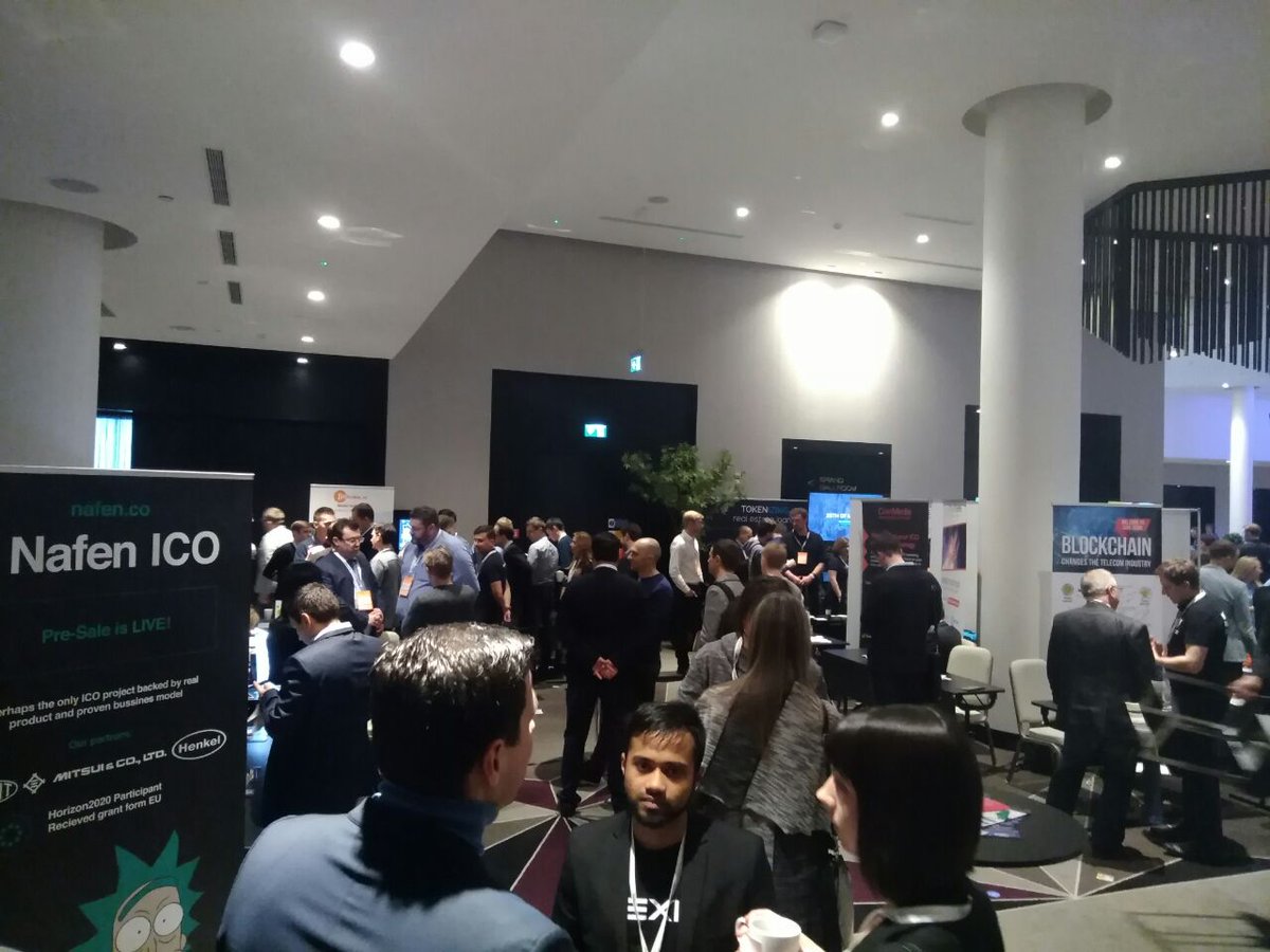 truegameSRL's tweet image. Here reporting from Blockchain &amp;amp; Bitcoin Conference Tallinn! Lovely atmosphere, interesting cases and great networking. 🤝
Truegame is an exhibitor here. Liudmila - our head of communications is representing our whole team today speaking about Truegame and giving interviews ✌️
