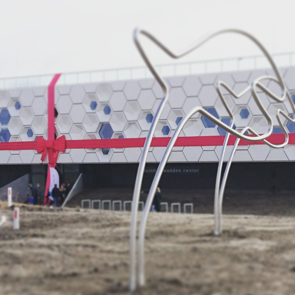 We hebben er zin in! Vandaag de officiële opening van het Afsluitdijk Wadden Center. #opening #Afsluitdijk #afsluitdijkwaddencenter