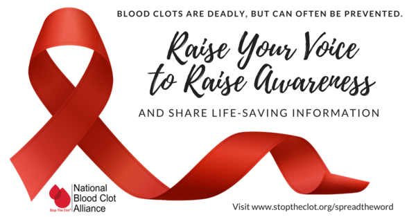 radpsu00's tweet photo. Blood clots are deadly but can be prevented. Raise your voice to raise awareness &amp; share life-saving info. #BCAM https://t.co/X58lEzfquN https://t.co/OMf8cSk8GX