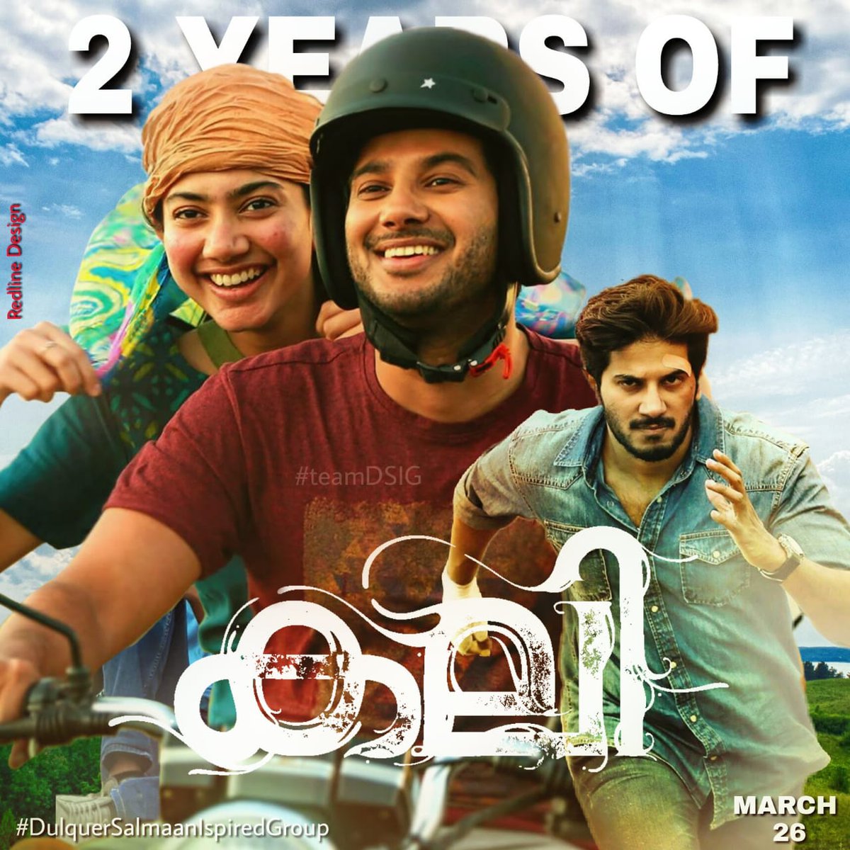 Ibrahimdq369's tweet photo. ```2 YEARS OF KALI
MARCH 26```
#4DaysToGoCelebration
#kali
#2YearsOfKali
#March26
@dulQuer ikka
@SaipallaviFC
@SoubinShahir
#RomanticMovie
@DSIGOfficial
#TeamDSIG https://t.co/7fLHcmuqZd