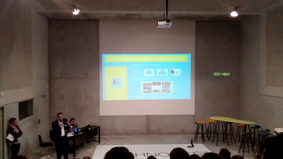 TechnopolePB's tweet photo. #Stample, la boîte à lettres intelligente au service des marques. #BaskInvest https://t.co/1rUL4lqFyf