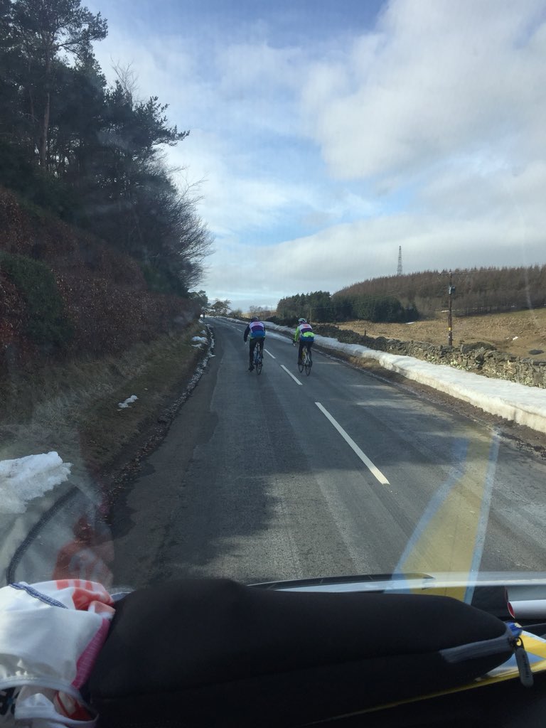 More snow!! The big climb on day 5