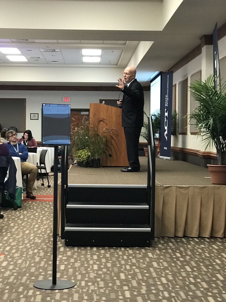 wchavis's tweet photo. Creating the Ecosystem of Educational Excellence - Dr Green, President of Forsyth Tech #ncACT Annual Conference #outcomes #completion #equity #careers @ACT https://t.co/My998pTzJs