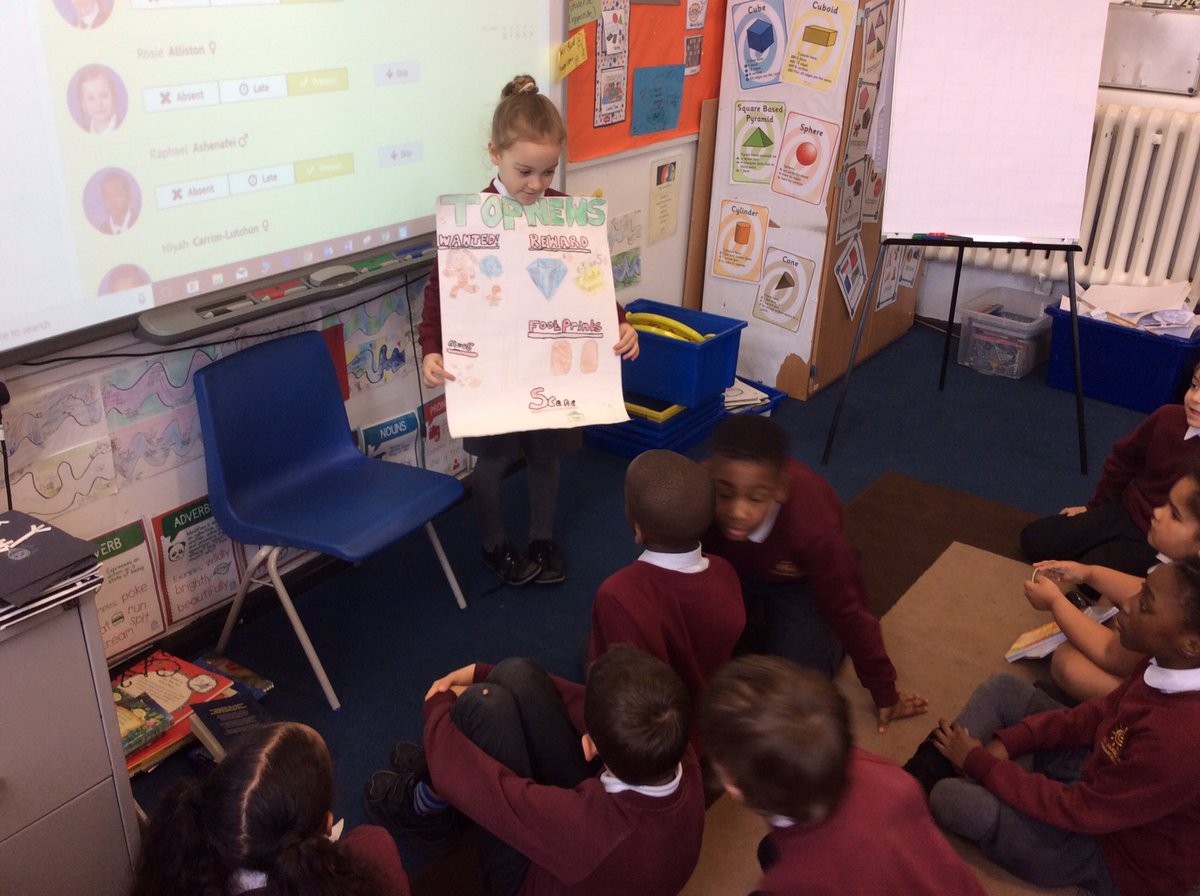 St_JamesYear3's tweet image. Well done Elsie on an amazing home school project! What a great wanted poster! #3Sweden #homeschoolproject