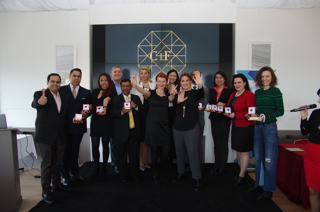 WorldCommForum's tweet photo. Congratulations to all the C4F Communication for Future Award 2018 winners!
#wcfdavos #wcfglobal2018 #c4f #c4faward #award #communication #future #communicationoffuture https://t.co/Qmr6E8a4pA
