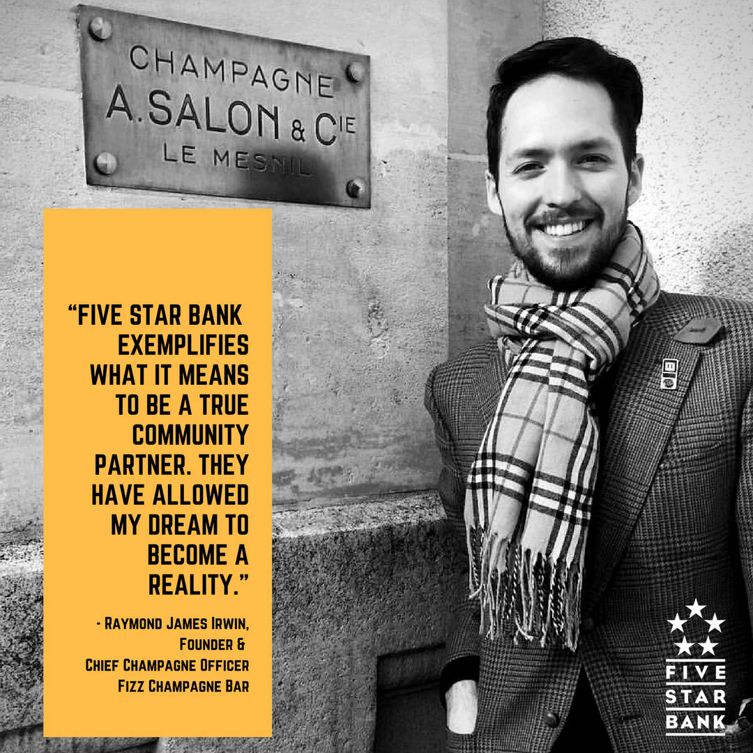 fivestarbank's tweet photo. Sacramento’s first champagne bar, @FizzInSac, is set to open its doors in August 2018. The founder, Raymond James Irwin, wants provide a unique gathering spot for locals to taste and experience hyper boutique champagne and sparkling wines. #FizzInSac https://t.co/8uiM0pDPGH