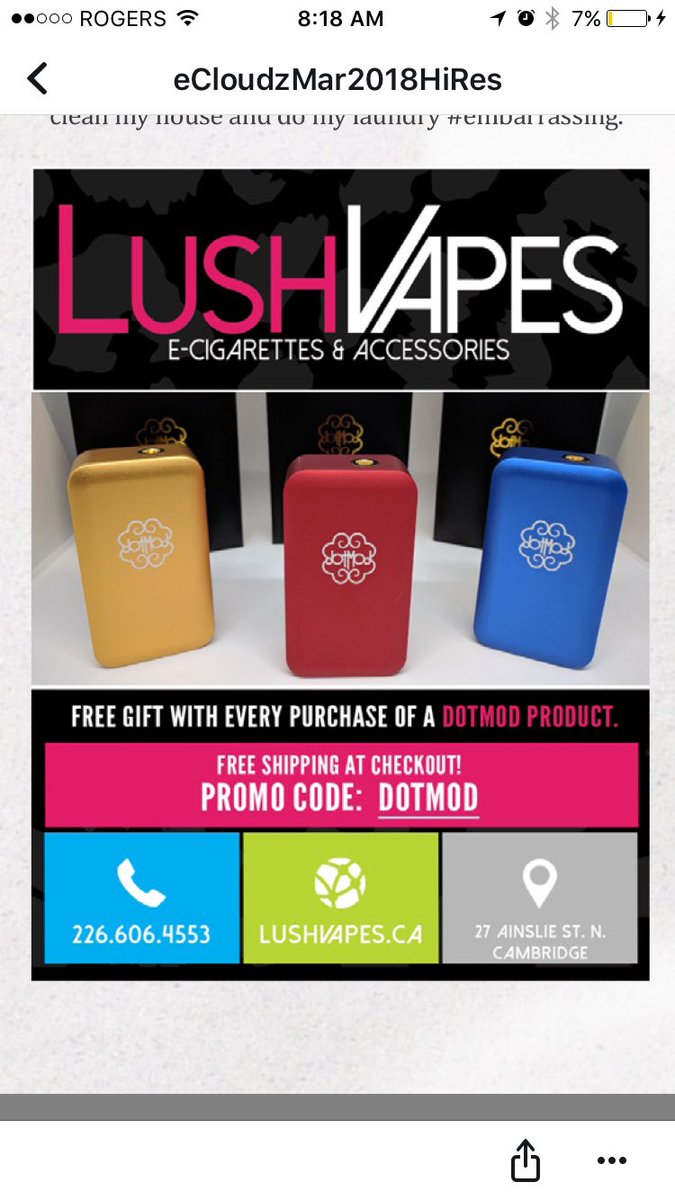 ecloudzmagazine's tweet photo. One of the Industry's amazing Women. Get to know her in https://t.co/X1LubT7v13 visit her at https://t.co/a4T2dHyUk4 what you waiting for? #vapeshop #vapecommunity #vapefam #VapeOn @lushvapes https://t.co/c1FESjz9vP