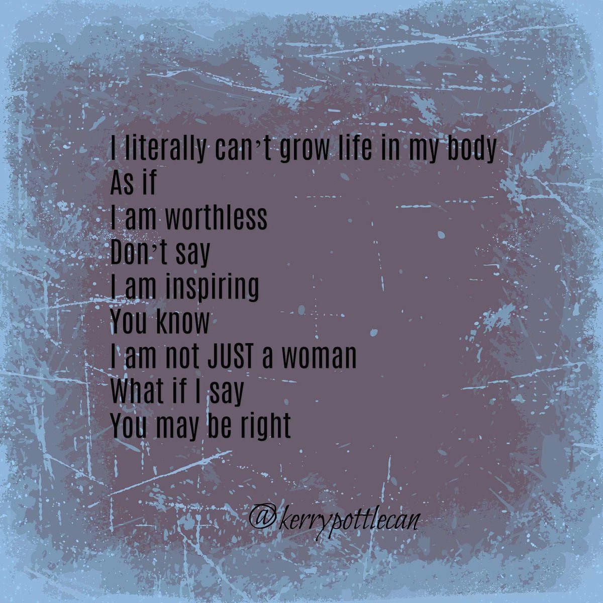 kerrypottle's tweet photo. No idea where this came from. Thanks for the challenge @emilyjoypoetry #reversepoetry #readitbackwards #poemadaymarch https://t.co/TjnOvxgle1