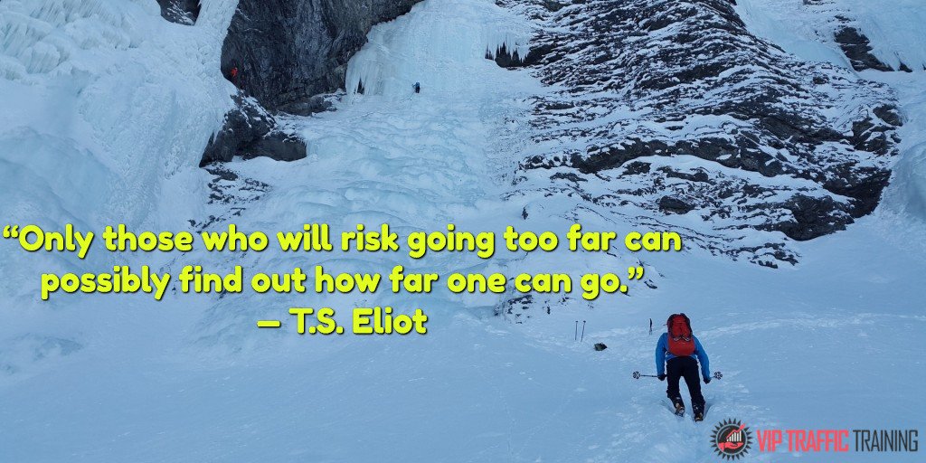 TrafficWithRob's tweet photo. “A ship is always safe at the shore - but that is NOT what it is built for.” - Albert Einstein #takerisks #risktaker https://t.co/ivAUuX8viv