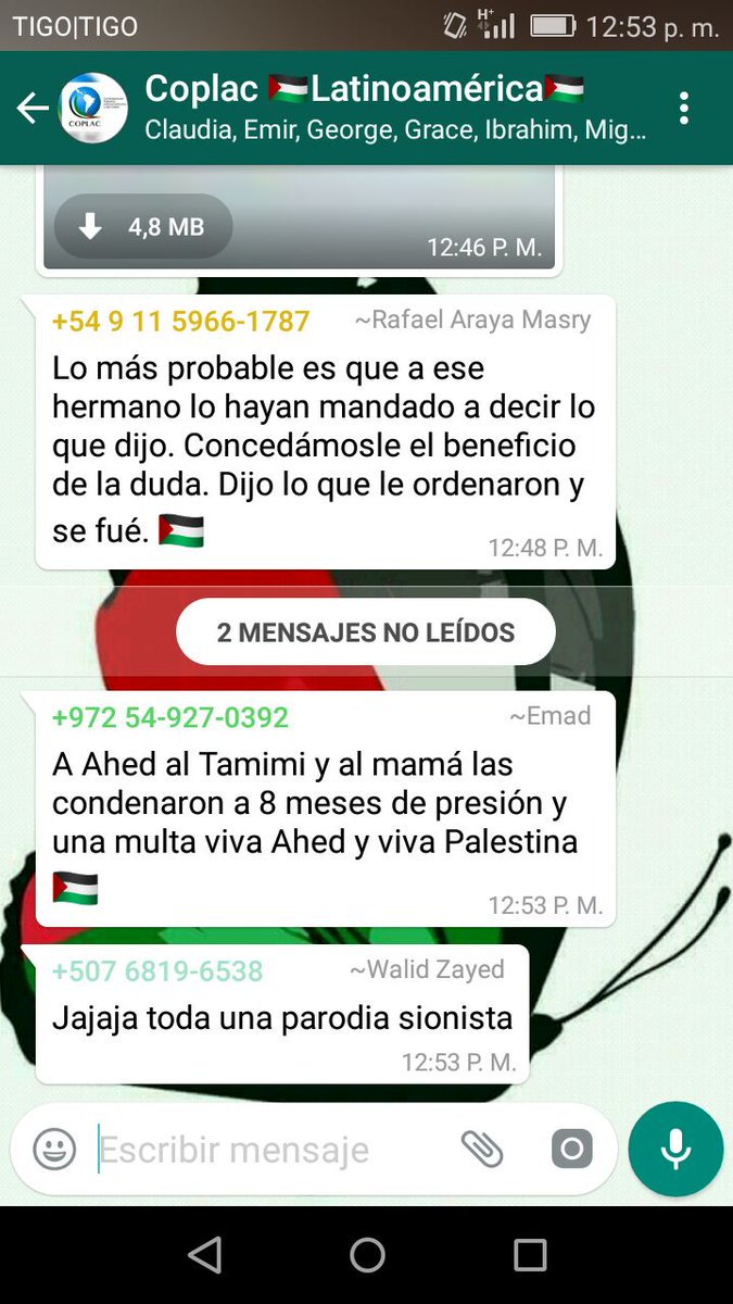 <a href="/arayamas/">Rafael Araya Masry</a> <a href="/CoplacPalestina/">CoplacPalestina</a> @JGramajo_Soy502 <a href="/PaIestina/">Palestina</a> <a href="/birzeit55/">Mai Alkaila</a> <a href="/Miguelabdo12/">Miguel Abdo A</a> <a href="/AlmalkiRaouf/">Raouf Almalki</a> <a href="/FeManzur/">Fernando Manzur Freig</a> <a href="/FePalestinaPeru/">Federación Palestina del Perú</a> <a href="/EmbajadaPalest2/">Embajada Palestina</a> <a href="/jamal_hadweh/">Jamal (nidal)AlHadweh</a> <a href="/PalestinaHoy/">Palestina Hoy</a> @FedPalestina <a href="/embpalestina/">@embpalestina</a> <a href="/CLOARS/">CLAUDIA SALMAN</a> <a href="/MexicoPalestine/">México Palestina</a> No seas sinverguenza, te exigimos puedas aclarar lo que quisiste decir con esa nota.