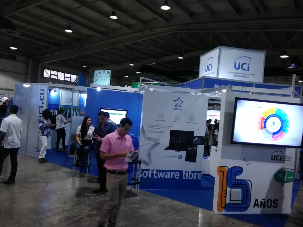 universidad_uci's tweet image. #FelizJueves seguidores de #Nova6 en #Informatica2018!! Sistema operativo cubano alineado a las políticas de informatización de la sociedad cubana. Visita nova.cu y descubre el camino de la soberanía tecnológica en #Cuba