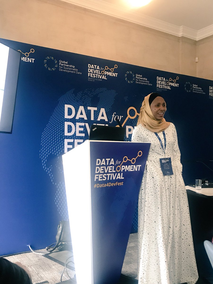 dLab noticed only 30% of women were working in data so they started a Women in Data Programme with customised training for eg half days so they can still look after their children in the afternoon #Data4DevFest #GenderData #GenderEquality