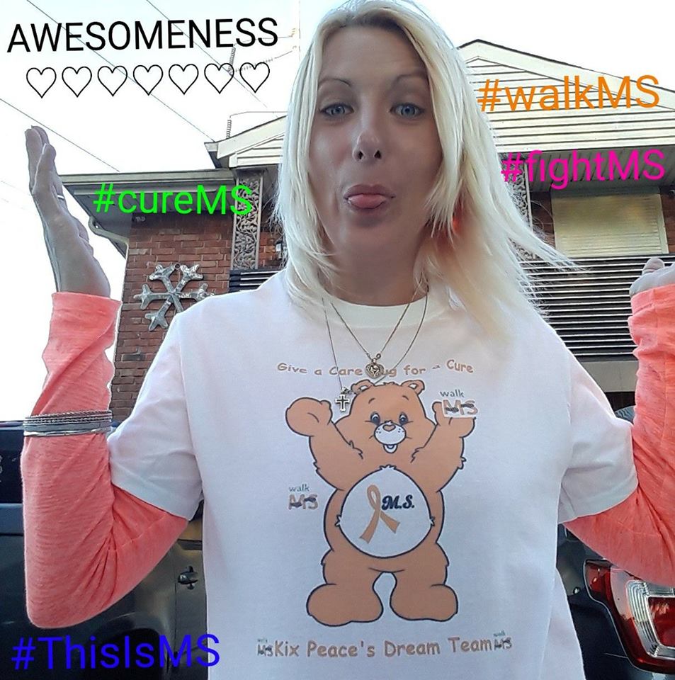 KixPeace's tweet photo. Omg omg omg I have my team shirts omg omg omg #walkms #kixpeacesdreamteam #MarchMSawarenessmonth #walkbyfaith #walkwithmeforme #kixpeacesdream #walkMS #hope #faith #mssucks #MarchMSawarenessmonth #walkbyfaith #walkwithmeforme #thisisMS #ThisIsMS https://t.co/6lp2eTdIPe