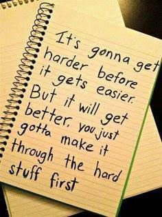 'It's gonna get harder before it gets better. But it will get better. You just gotta make it through the hard stuff first.'
#rECoveRy #ECRAbstinence #OneDayAtATime
ow.ly/eS7k30j0g44