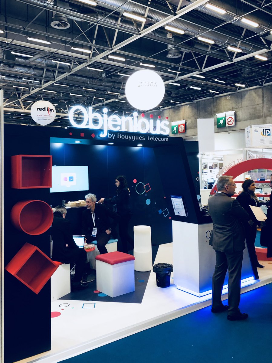 AltenTelecom's tweet photo. ALTEN au Salon « IOT World 2018 »
#alten #iot #workinprogress 
Et bravo à @Objenious pour ce très beau stand ! https://t.co/Zhl3pQ9O84
