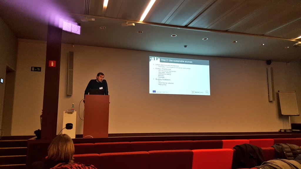 miggar85's tweet photo. Two of our @Remourban_EU actions being presented by @DemirEnerji and @WEGO_Couriers. Establishing the paths from demonstration towards replication https://t.co/zcESYYc0Tn