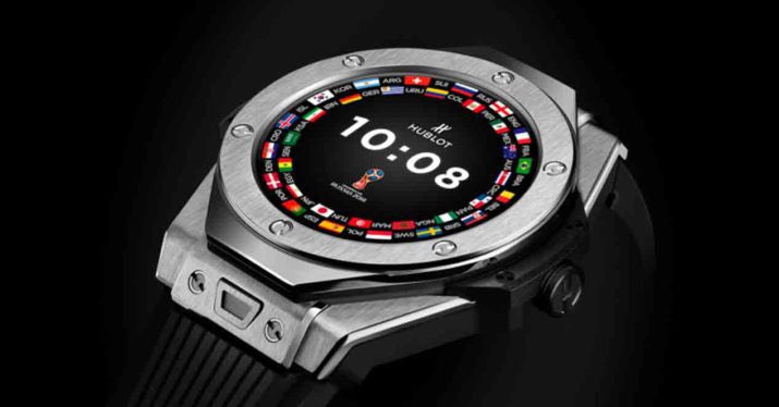 NowDeportes's tweet photo. Así es el reloj personalizado de #Hublot con Wear OS que llevarán los árbitros de la Copa Mundial FIFA Rusia 2018 #Mundial #Rusia2018 ⚽️🏆🇷🇺 https://t.co/pksbMUrgDQ