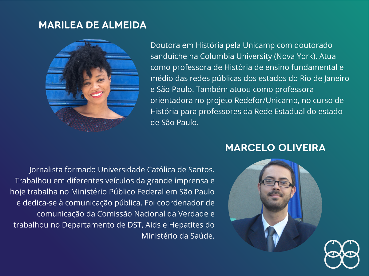 Nesse sábado vamos ter uma aula muito especial sobre A Formação da Nação Brasileira, com a Marileia de Almeira, o Marcelo Oliveira e o Daniel Trevisan, acompanhem nossas aulas pelas redes sociais! :)