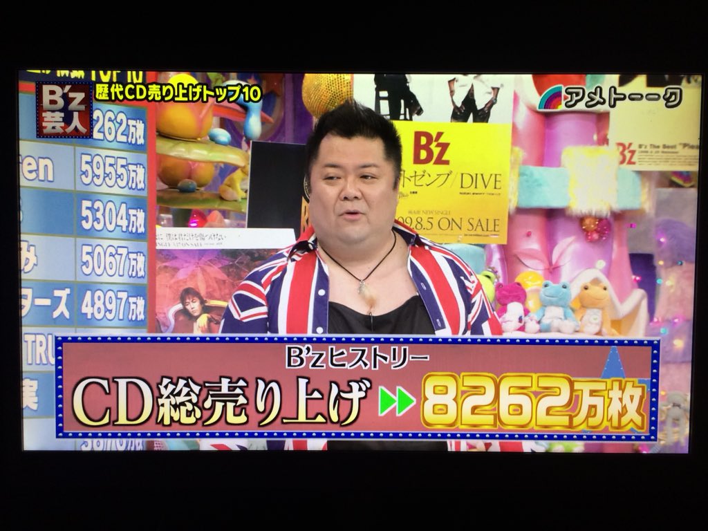 アメトーーク B Z芸人 愛が爆発 ライブ映像 お茶目な一面 B Z提供のお宝グッズも登場 Togetter