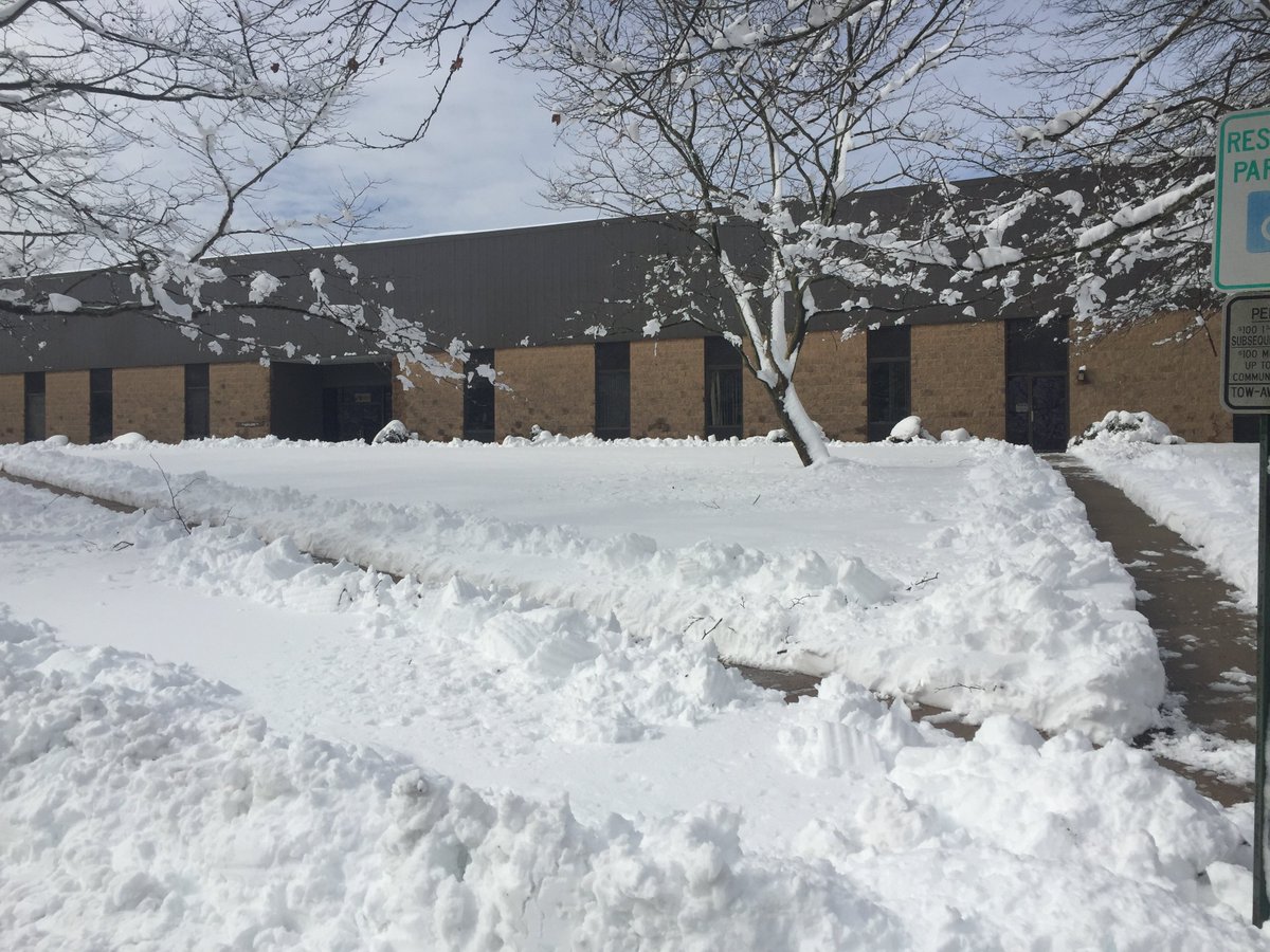 Gluefast's tweet photo. We are open despite #WinterStormToby's best efforts.  Happy Spring from New Jersey! https://t.co/te0qOy19gV