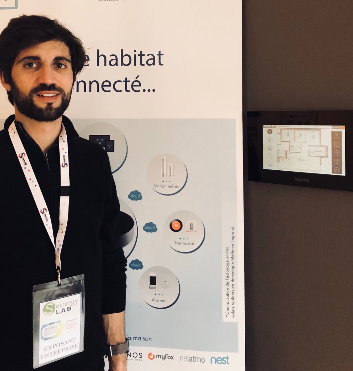 mySmartJarvis's tweet photo. Hello ✌🏽
Je vous attend à @SEINERGY_LAB aux Mureaux où vous pouvez me tester et poser toutes vos questions à mon concepteur.
#SeinergyLab #expérimentation #domotique #Iot #smarthome #connected #Decouverte #TestezMoi
https://t.co/uSNBTM3nuK https://t.co/YFLFHVTkEa
