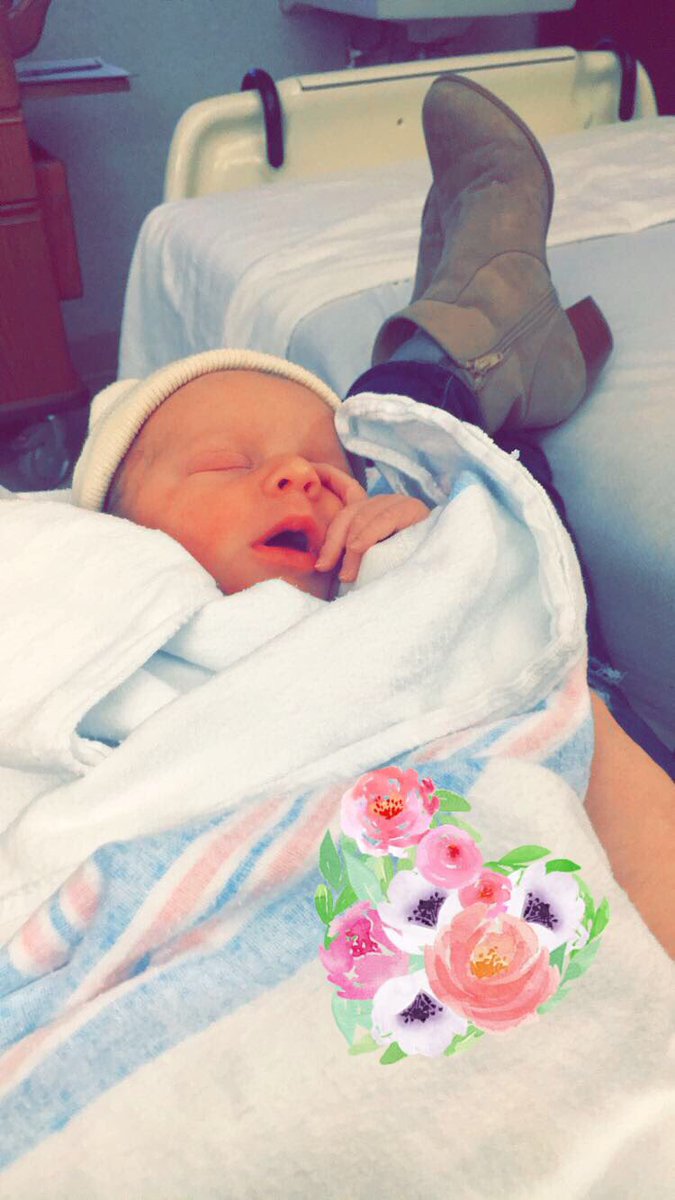 This sweet girl entered our world yesterday. I was blessed enough to have some alone time with her to get her dressed after her first bath. I’ll cherish that, and her, forever 💓 #SAEBK