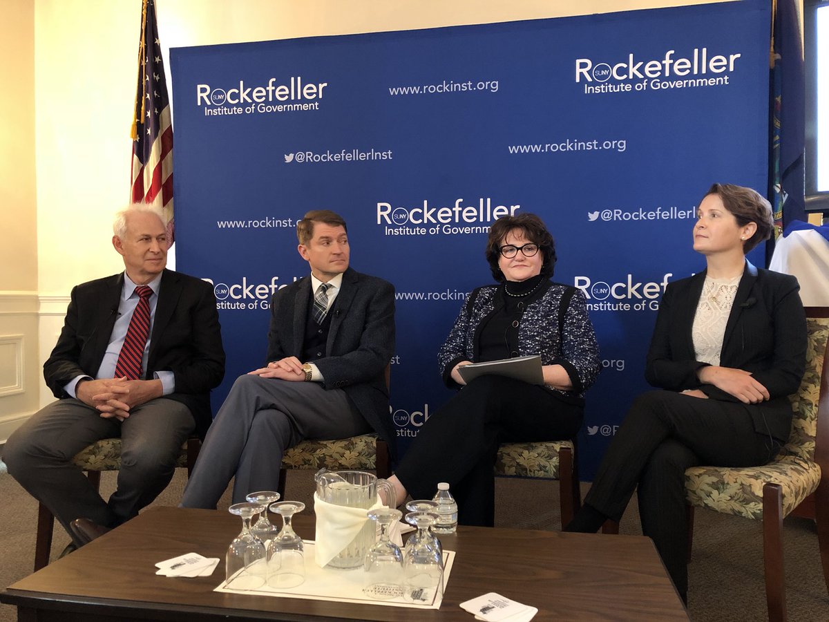 RockefellerInst's tweet photo. “Making the Most of a Little: Why the First 1,000 Days of Life Matter to Society” getting started with @HarvardCenter Director Jack Schonkoff, @policywonk1, @NYSEDNews Commissioner MaryEllen Elia, and @RahilBriggsPsyD https://t.co/Dg6fHigLGX