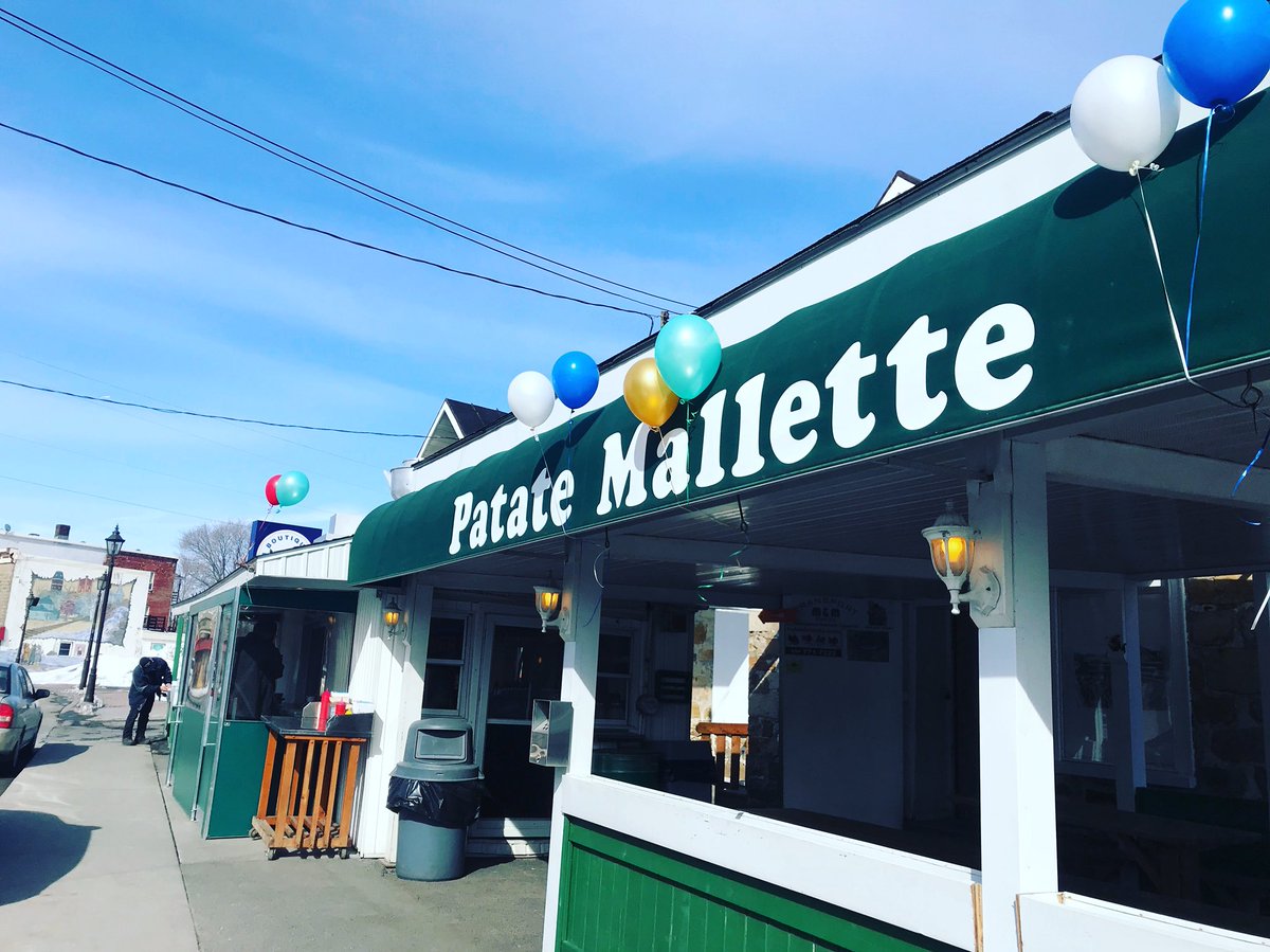 On est OUVERT!!! 🎈

Bonne saison 2018 à vous tous chers clients! 

#patatemallette