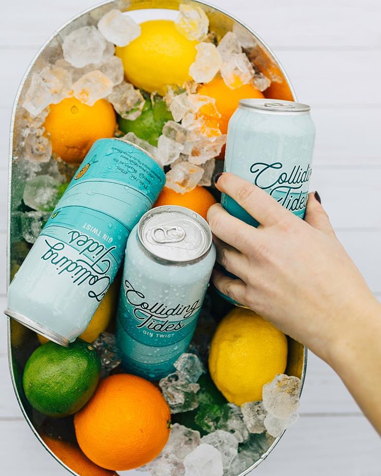 It's here! <a href="/collidingtides/">Colliding Tides</a> 

Visit Trent at the West Royalty store today until 5pm to taste this new gin twist made from #PEI gin. (The perfect storm cocktail!)