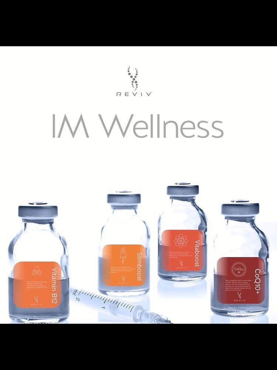 adorewellness's tweet photo. The @adorewellness Clinic has a range of REVIV IntraMuscular Booster Therapies to suit individual Customers💪🏼🙌🏼💉💦. Which one will you choose? #RevivMe #Booster #Shots #B12 #Slimboost #Coq10+ #Vitaboost #Clinic #AdoreWellness #HighWycombe #Buckinghamshire https://t.co/UyKPwFTLE5