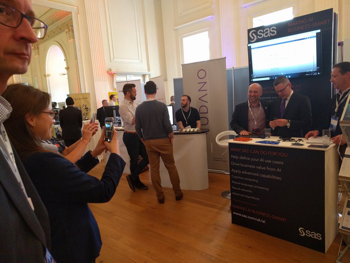 DataLabScotland's tweet image. MSP @DerekMackaySNP is causing a stir at #DataSummit18! #DataFest18