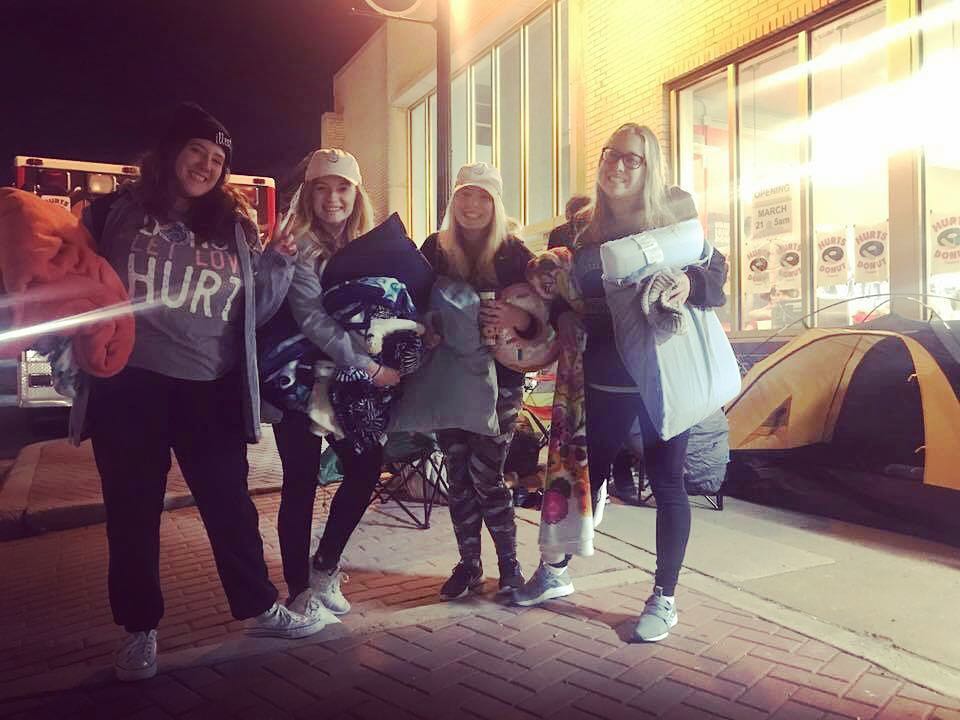 OCU Alumni & Friends (@ocu_alumni) on Twitter photo We love the neighborhood love shown by our <a href="/OCUSpiritSquads/">OCUSpiritSquads</a> camping out last night for the Grand Opening of <a href="/hurtsdonutco/">Hurts Donut Co.</a> - Oklahoma City in <a href="/Uptown23rd/">Uptown23rd</a>! We love the neighborhood love shown by our <a href="/OCUSpiritSquads/">OCUSpiritSquads</a> camping out last night for the Grand Opening of <a href="/hurtsdonutco/">Hurts Donut Co.</a> - Oklahoma City in <a href="/Uptown23rd/">Uptown23rd</a>!