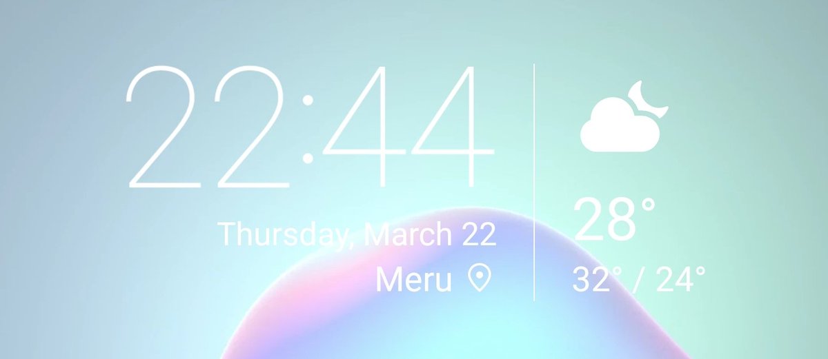 adriantai's tweet image. @HuaweiEMUI is there a way to change the text colour in this widget to black? can&apos;t really see the clock and weather details with this wallpaper (also from Huawei). #honor8Pro #EMUI8