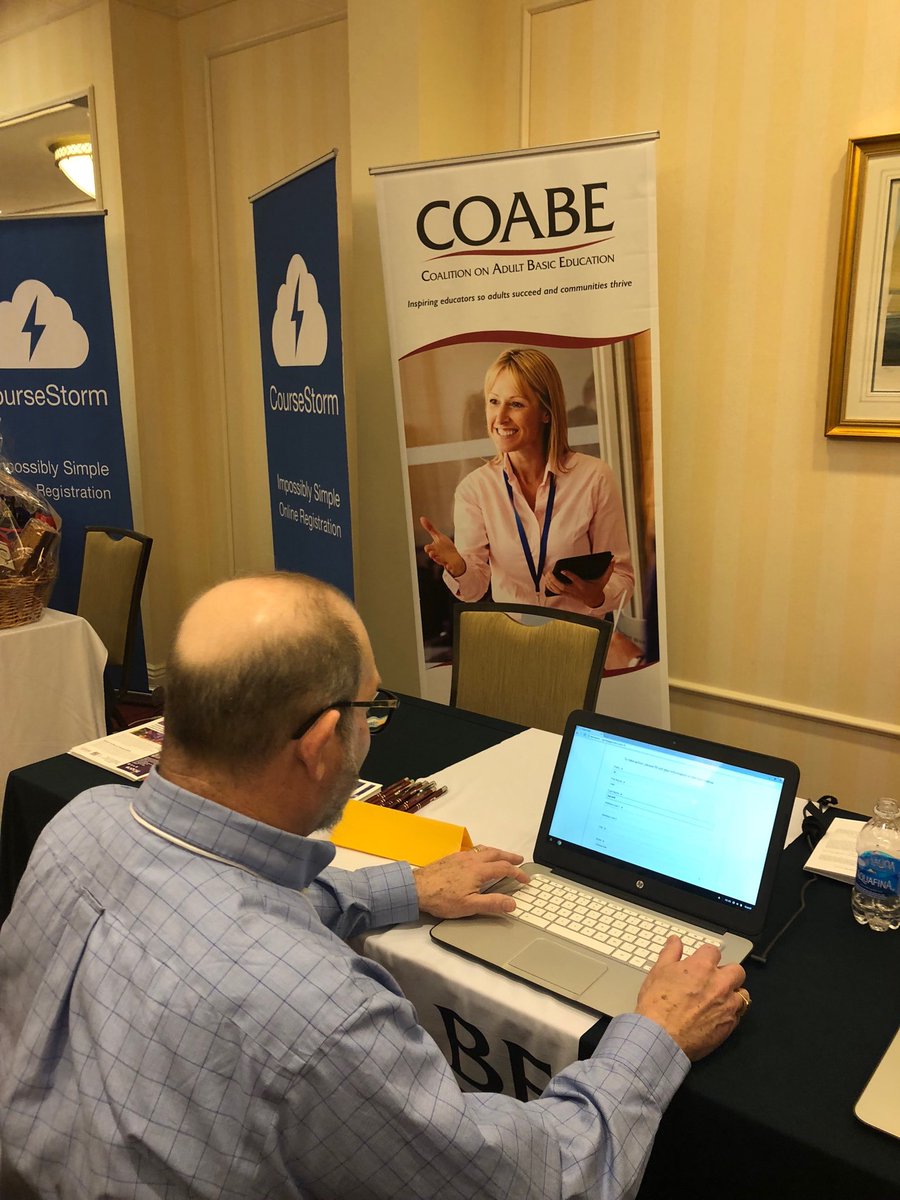 EASTCONNAdultEd's tweet photo. Sharing the powerful story of adult education #educateandelevate #coabe2018 #caace2018 https://t.co/A6V1gMVfsi