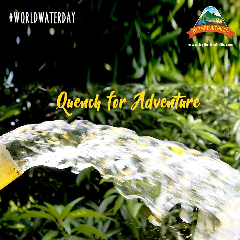 ByTheFoothills's tweet photo. Nobody can stop the flow of natural water, nor you from exploring the adventurous you!
Visit - https://t.co/mK1Pz43zK3

#WorldWaterDay2018 #KeepItClean #SaveWater #WaterIsLife #Adventure #Travel #Explore #Nature #FarmVilla #BeautifulDestinations #Travelgram #BTF #ByTheFootHills https://t.co/REh3iQvQj7