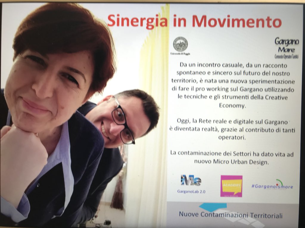 garganolab2_0's tweet photo. L'innovazione non è solo scoperta, ma un processo continuo di cambiamento 👍🏻 oggi, a #Cerignola abbiamo raccontato l’esperienza di 2 anni di @garganolab2_0 e il suo #futuro @Stefano_Iorio @nobiletti @vincesigno87 @officomunica @WIP4EU 
#CosaBolleInPentola #Garganoismore https://t.co/XQ11iRTqhJ