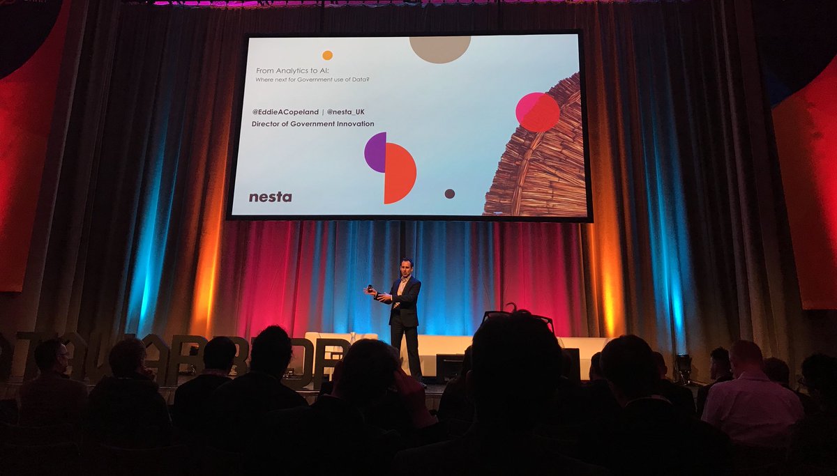 elena_dumitrana's tweet image. “What next for Government use data?” with @EddieACopeland  of @nesta_uk [About how to use data and how to look at #datacollaboratives, engage with #DataWarriors and work towards making a change] #Datafest18 #datasummit18 @DataFest_ @DataLabScotland