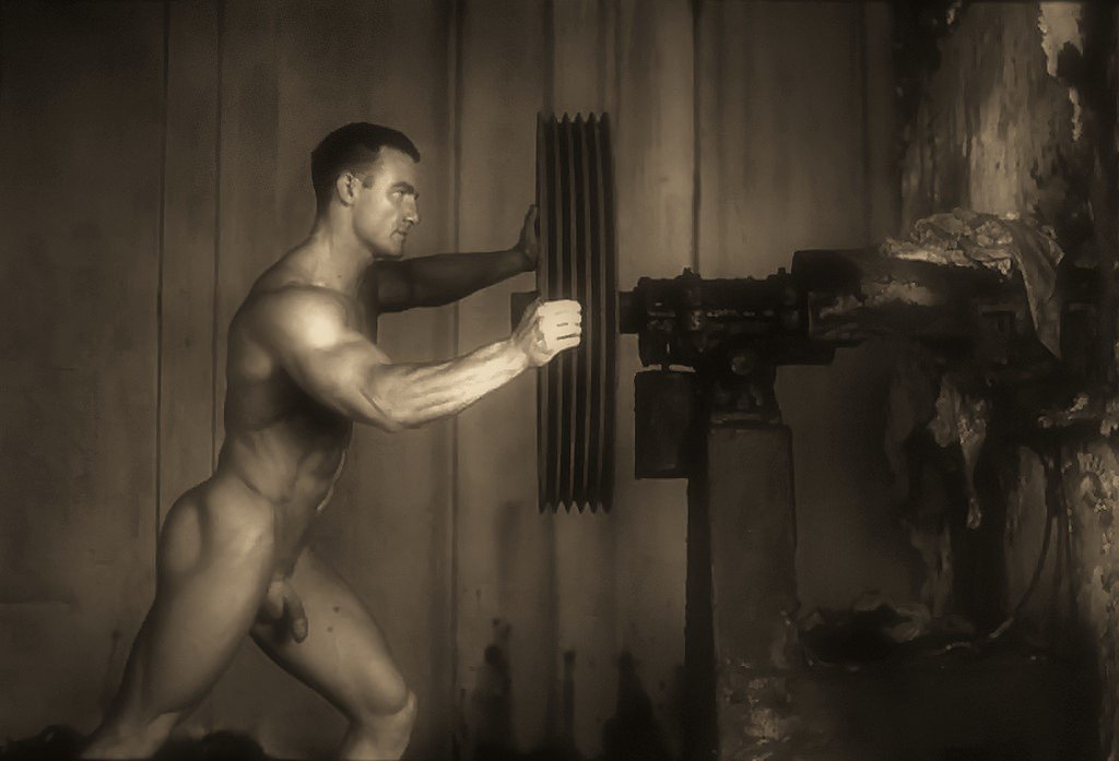 To understand today's Gay Porn, you must first appreciate Gay Art.

Photographer Unknown.