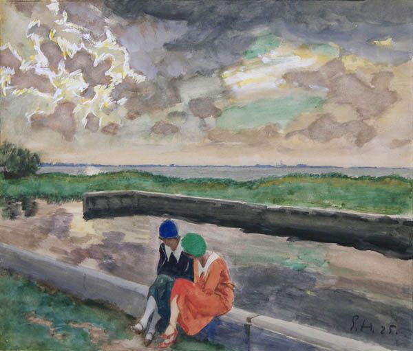 twistopherrobin's tweet photo. #Art Untitled 1925, watercolour #EdwinHolgate https://t.co/oSDginQwUR