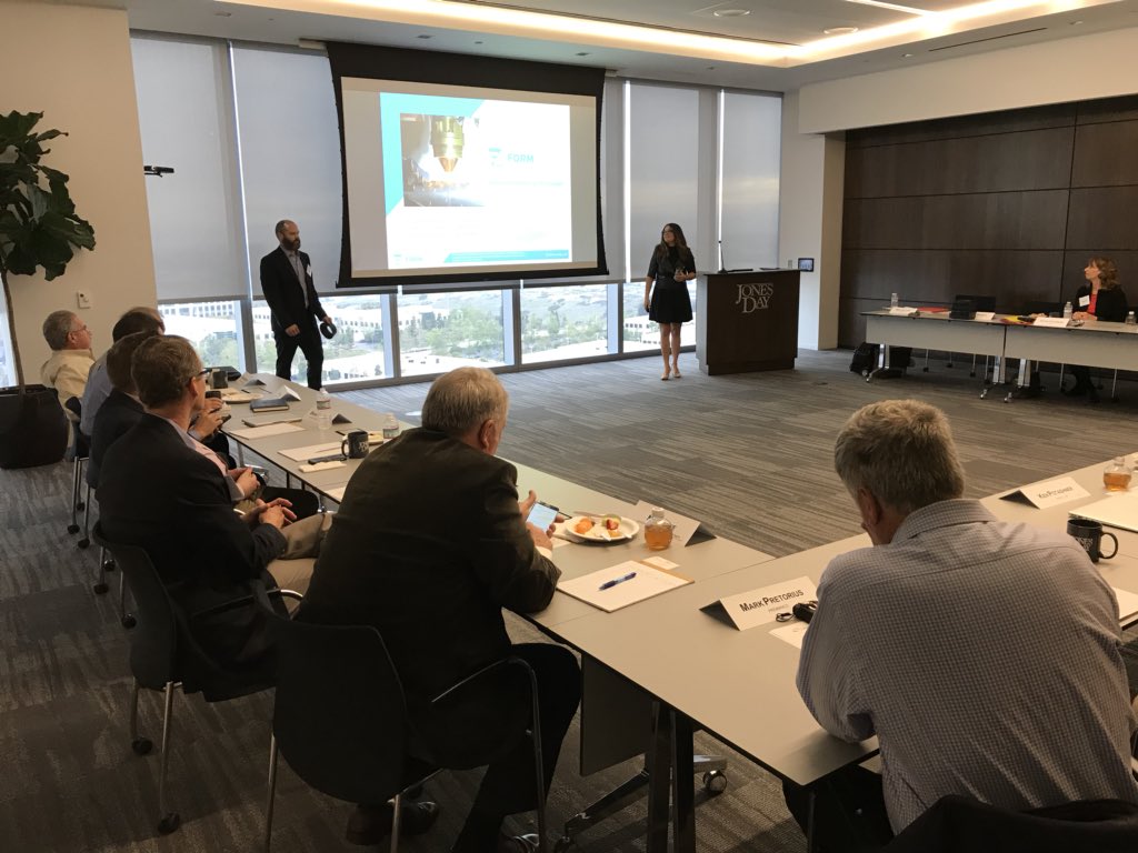 gregorymmckee's tweet image. Thanks to @JonesDay for hosting @Formalloy @CONNECTinSD #SpringBoard Final Panel. This is the future of Manufactruing!