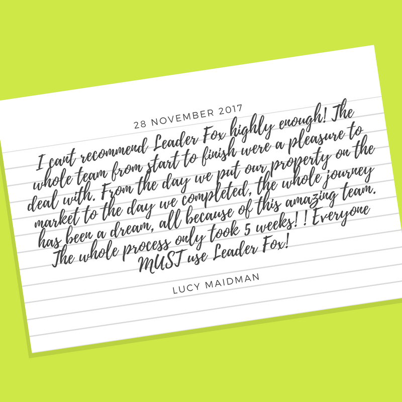 "You must use LeaderFox" - Lucy's words not mine. Well mine too actually ;-)

#passionateaboutproperty #teamworkmakesthedreamwork