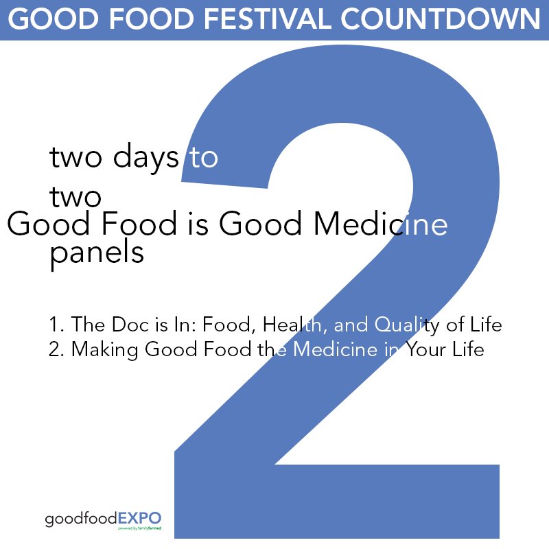 GoodFoodEXPO's tweet photo. Only TWO days to go!
Register now to join the experts Saturday for our Good Food is Good Medicine panel discussions. https://t.co/aJ4HPYFCYL #goodfoodEXPO https://t.co/wEWHqxyItp